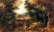 VINCKBOONS, David Forest Scene with Robbery wr Germany oil painting reproduction